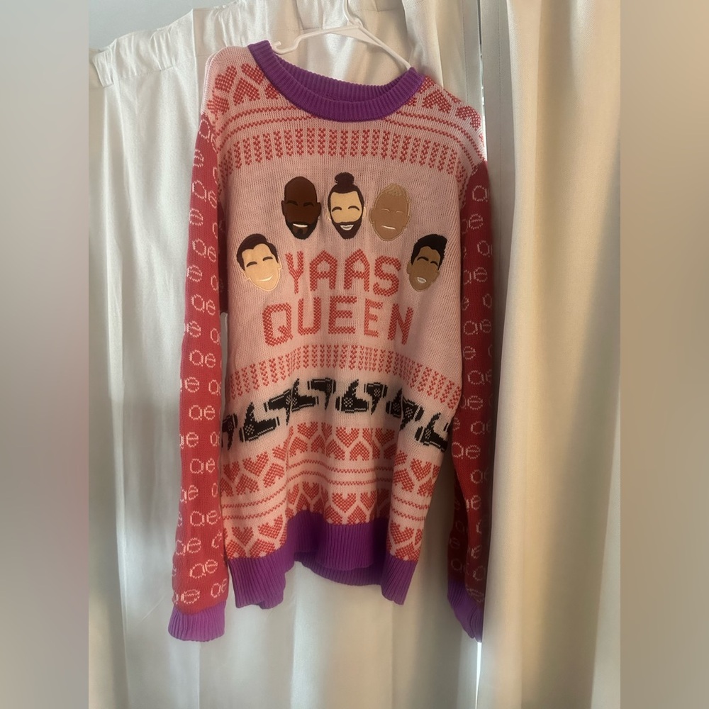 NETFLIX Sweater XXL YAAS QUEEN
Queer Eye, Pink Peach
Knit‎ Crew Neck
